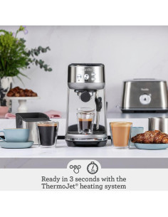 Máquina de Espresso Breville Bambino Acero Inoxidable 4,94kg 2