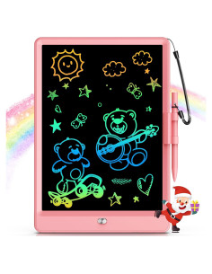 Bravokids Tableta de Escritura LCD 25,4 cm Rosa para Niños
