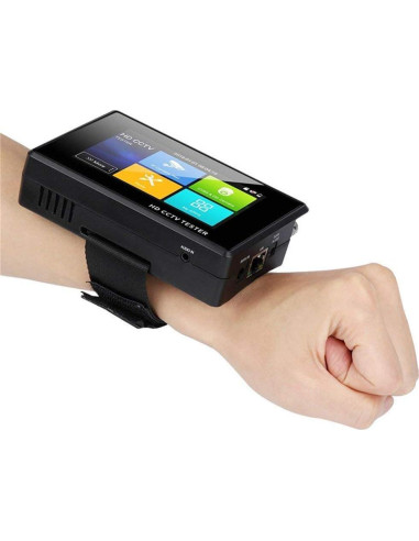 Probador CCTV 5 en 1 EVERSECU 4" Pantalla Táctil 4K