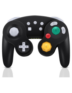 Controlador Inalámbrico Gamecube ADHJIE para Switch - Negro