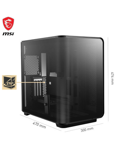 Caja de PC Gaming MSI MEG MAESTRO 700L PZ - Vidrio Templado