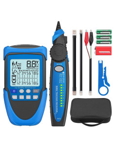 Probador de Cable de Red YGiTK WT329 PoE RJ45 Multifuncional