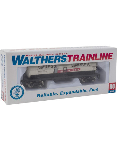 Carro Tanque HO Walthers 40' Chocolate GATX 31057