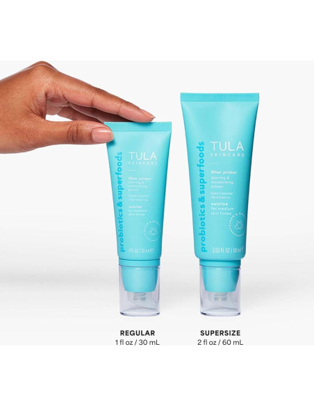 Primer Facial Hidratante TULA 29.57 ml - Difuminador y Tonificador