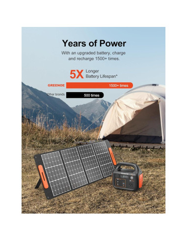 Estación de Energía Portátil GREENOE 300W 299Wh 7 Puertos