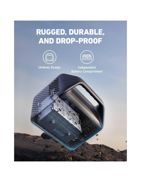Estación de Energía Portátil Anker 521 256Wh 6 Puertos