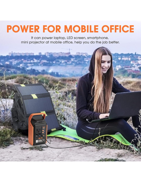 Estación de Energía Portátil Takki 83Wh, Generador Solar 80W