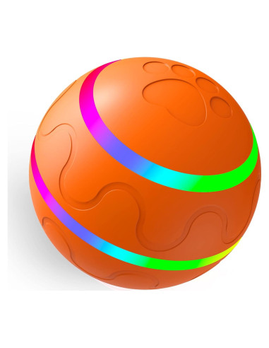 Pelota Interactiva para Perros NETRCO 8 cm Recargable USB
