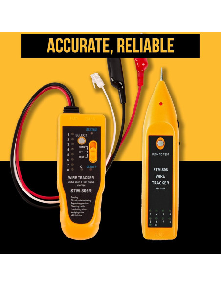 Kit de Herramientas de Red InstallerParts 15 en 1 - Crimpadora, Probador, Cortadora