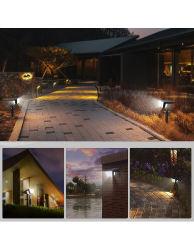 Focos Solares Latband A04-01 53 LEDs IP65 2 Paquete