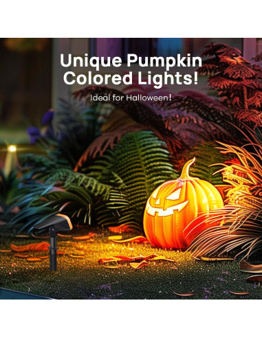 Luces Solares Linkind 4 Paquete Multicolor 10 Modos IP67