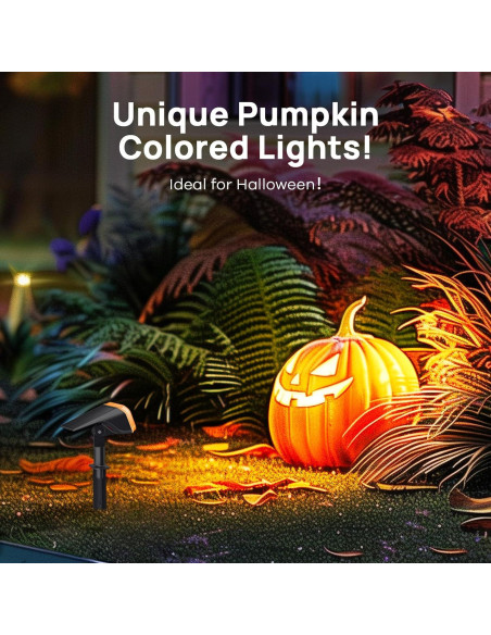 Luces Solares Linkind 4 Paquete Multicolor 10 Modos IP67