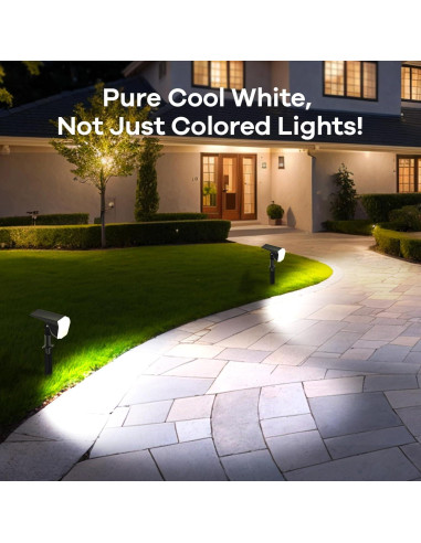 Luces Solares Linkind 4 Paquete Multicolor 10 Modos IP67