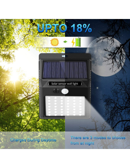 Luces Solares Exteriores SEZAC 6Pack 3 Modos IP65