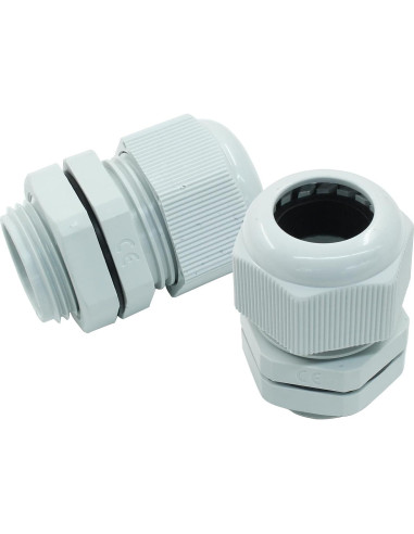 5 Conectores de Cable Impermeables NPT 3/4" PHITUODA Gris