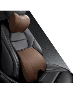 Almohada Lumbar ZLOHPAE de Espuma Viscoelástica - Marrón 2