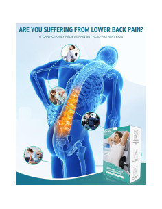 Almohada Lumbar Inflable BLABOK para Viajes y Oficina 2