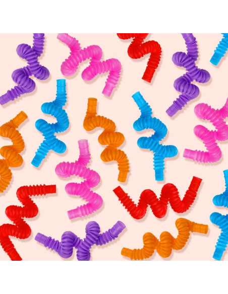 72 Tubos Pop Antiestrés Siwarm Juguetes Sensoriales