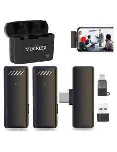 Micrófono Inalámbrico Mucrlex N9102S con Reducción de Ruido