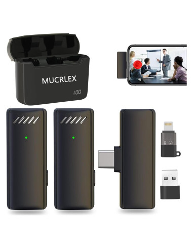 Micrófono Inalámbrico Mucrlex N9102S con Reducción de Ruido