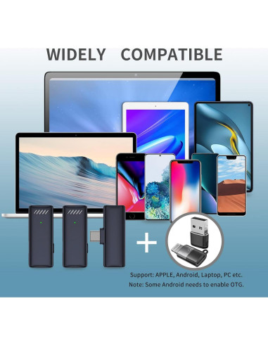 Micrófono Inalámbrico Mucrlex N9102S con Reducción de Ruido