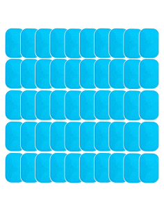 KASBEE Almohadillas de Gel para Estimulador Abdominal 50PCS