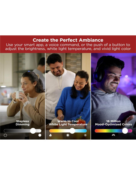 Kit de Iluminación Bajo Mueble BLACK+DECKER 6 Barras LED RGB