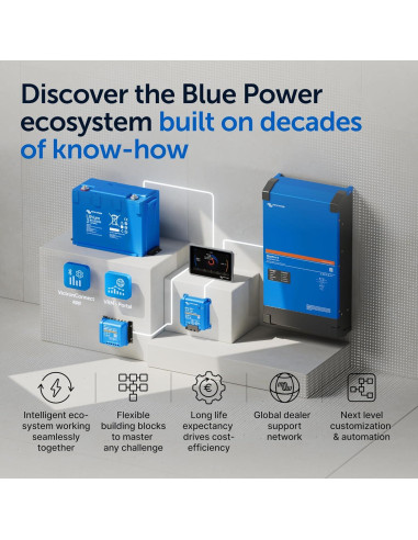 Controlador de Carga Solar MPPT Victron 100V 50A 12/24V