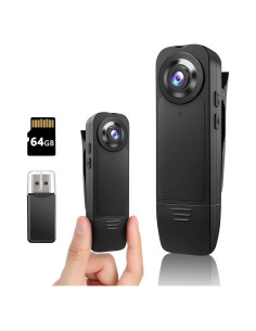 Cámara Corporal Kaysunlink A18 1080P con Tarjeta 64GB