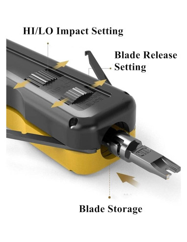 Kit de Herramientas de Crimpado RJ45 Dasxskj Cat6 Cat5e