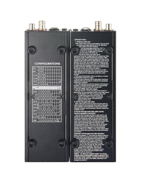 Probador de Cable Avanzado MFL. Desmontable 15 en 1