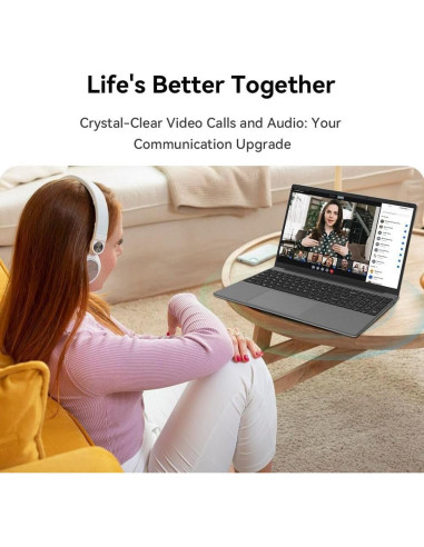 Laptop ApoloMedia 15.6" HD, Intel Celeron N5095, 12GB RAM