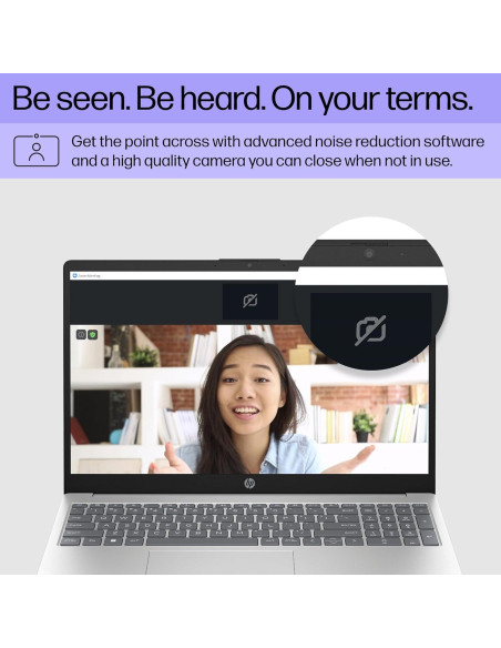 Laptop HP 15.6" Intel Core i5-1334U 8GB 512GB SSD Plata