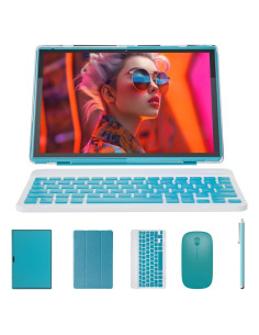 Tableta 2 en 1 ATOZEE Android 14 10.1" 6GB 32GB WiFi