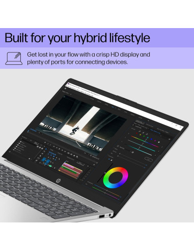 Laptop HP 15.6" Intel Core i5-1334U 8GB 512GB SSD Plata