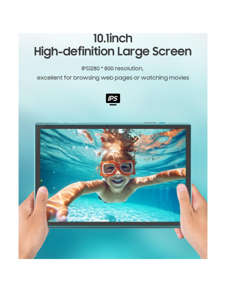 Tableta 2 en 1 ATOZEE Android 14 10.1" 6GB 32GB WiFi