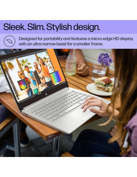 Laptop HP 14" HD, Intel Celeron N4120, 8GB RAM, 64GB eMMC