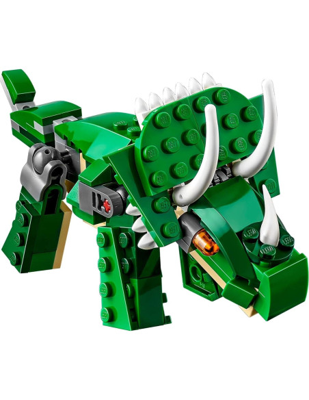 LEGO Creator Dinosaurio 3 en 1 T. rex Triceratops Pterodáctilo