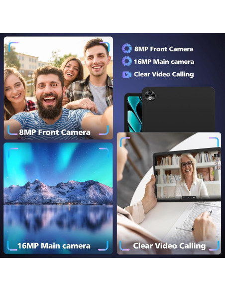 DOOGEE T40 PRO Tableta 12" Android 14, 20GB RAM, 512GB ROM