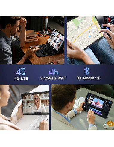 DOOGEE T40 PRO Tableta 12" Android 14, 20GB RAM, 512GB ROM