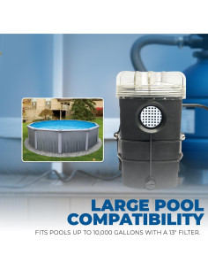 Bomba de Piscina XtremepowerUS 0.75HP Autocebante 2400GPH 2