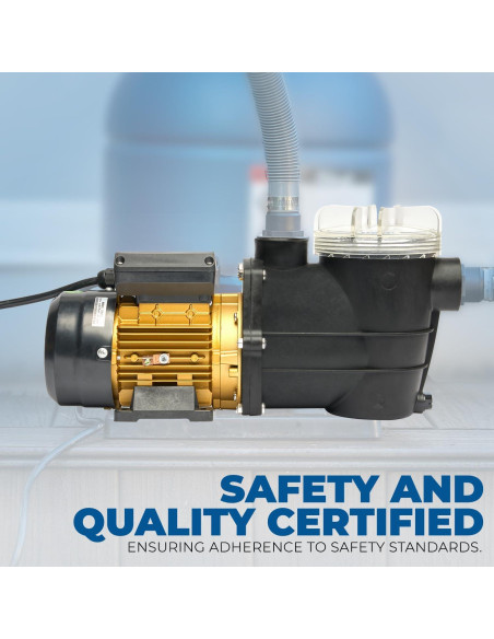 Bomba de Piscina XtremepowerUS 0.75HP Autocebante 2400GPH