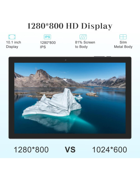 Tablet 2 en 1 Peicheng Android 13 12GB RAM 128GB 10"