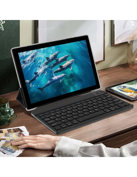 Tablet 2 en 1 Peicheng Android 13 12GB RAM 128GB 10"