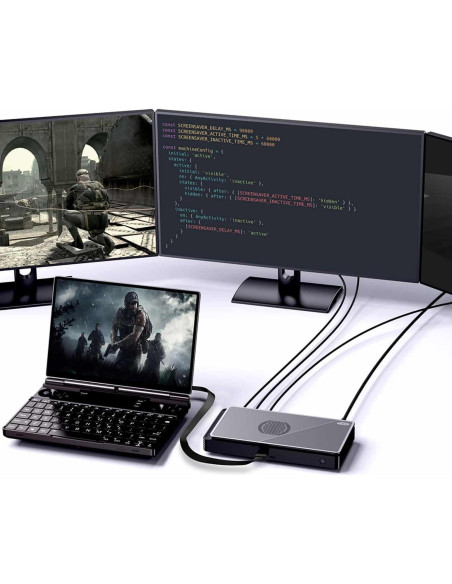 Estación de Acoplamiento eGPU GPD G1 2024 con Radeon 8GB