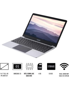 Laptop Fusion5 T90B+ Pro 14.1" Full HD 128GB 4GB RAM 2