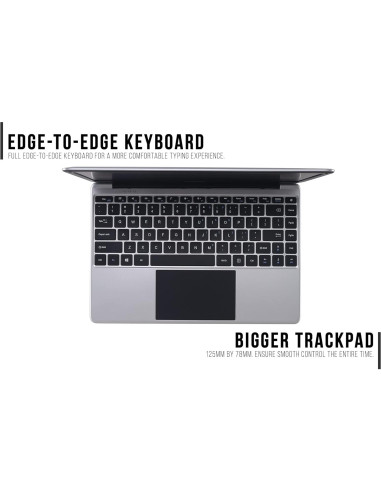 Laptop Fusion5 T90B+ Pro 14.1" Full HD 128GB 4GB RAM