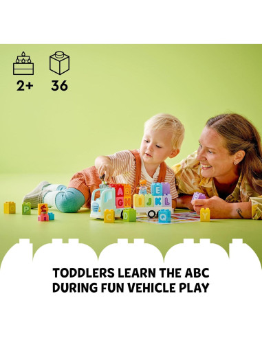 Camión del Alfabeto LEGO DUPLO 36 Piezas - Juguete Educativo 2+