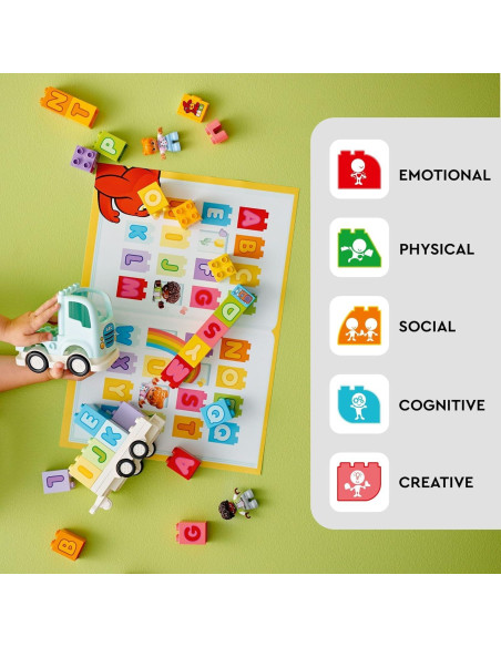 Camión del Alfabeto LEGO DUPLO 36 Piezas - Juguete Educativo 2+
