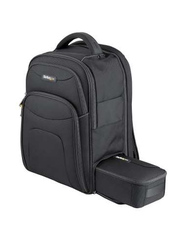 Mochila Unisex StarTech.com 15.6" Ergonomica Nylon Negra